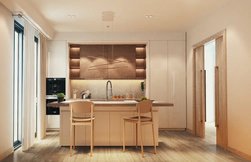 Fitted kitchen